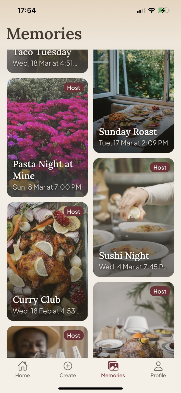 The memory lives on screen